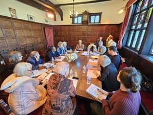 Supporting image for story: European 'twins' drop into Bridgnorth to plan future events