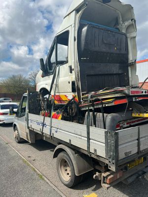 The van was pulled over on Eastern Way in Cannock. Photo: @CMPG