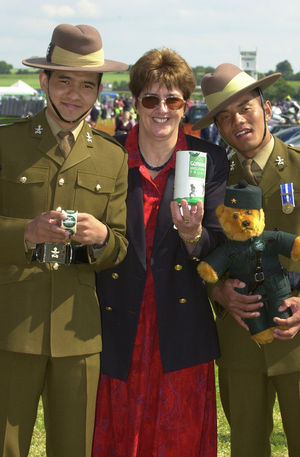 Margaret Cross dedicated her to supporting Gurkha soldiers and their families