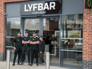 Supporting image for story: Mentors celebrate the launch of healthy eatery in Telford