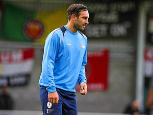 Supporting image for story: AFC Telford's Ben Bailey hands boss Rob Smith a selection headache