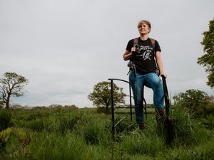 Supporting image for story: Cindy strides out for Peruvian charity