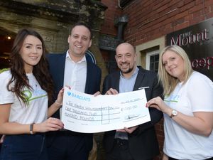 Supporting image for story: Tettenhall hotel raises £1,000 for the Haven