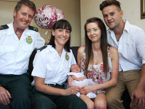 Supporting image for story: Baby name inspired by Black Country tower lift birth