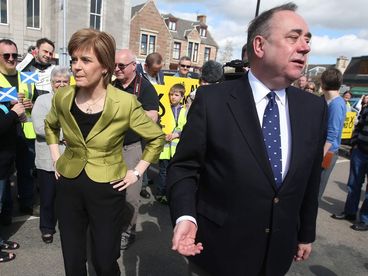 Salmond may have leaked sexual misconduct inquiry details, claims Sturgeon Salmond may have leaked sexual misconduct inquiry details, claims Sturgeon