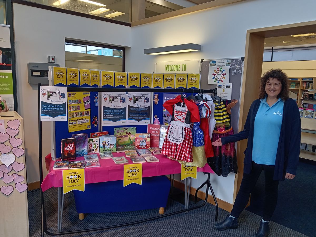 Dudley families urged to swap costumes at local libraries