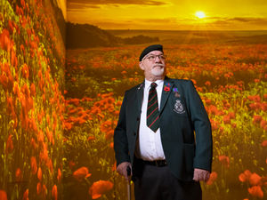 Supporting image for story: Shropshire veteran supports launch of the Royal British Legion's Poppy Appeal 2025