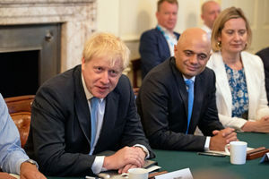 Boris Johnson chairs his first Cabinet meeting 