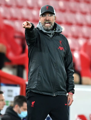 Liverpool manager Jurgen Klopp