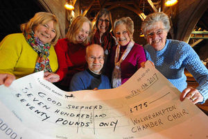 Supporting image for story: Wolverhampton choir raises hundreds for charity