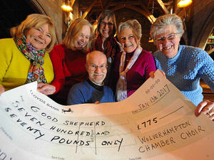 Supporting image for story: Wolverhampton choir raises hundreds for charity