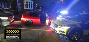 Driver suspected of vehicle theft an stalking arrested