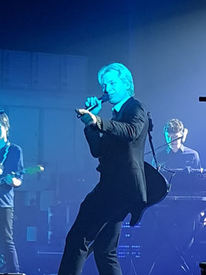 Alex Kapranos of Franz Ferdinand at the O2 Academy in Birmingham. Pic: Chris Rawlins