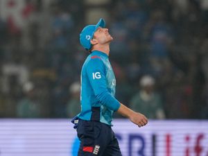 Jos Buttler leaves the field with his head up in the air