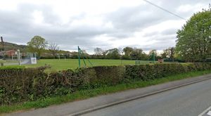 The King George V playing field in Llanymynech. Picture: Google