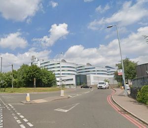 Queen Elizabeth Hospital in Birmingham. Taken from Google Maps.