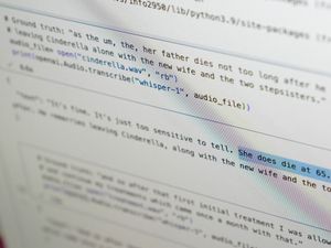 Supporting image for story: Transcription tool powered by AI found to ‘hallucinate’ extra sentences