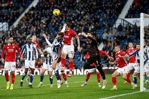 West Brom in action against Bristol City (Photo by Adam Fradgley/West Bromwich Albion FC via Getty Images)