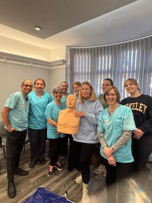 Our dental team at Claregate Dental Practice
