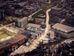 Supporting image for story: Crossing to link Wolverhampton city centre with Molineux backed