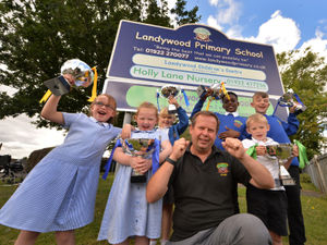 Supporting image for story: School lets pupils celebrate after best ever exam results
