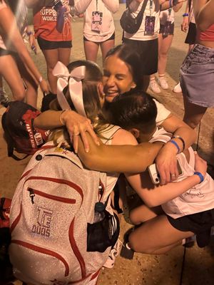 The moment the pair found out they made finals