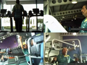 Supporting image for story: Fraud filmed pumping iron while on disability benefits steps down from treasurer role