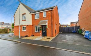 The three-bedroomed house has been recently redecorated