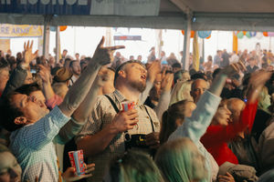 Getting lost in the music at Shropshire Oktoberfest. Picture: Bright G