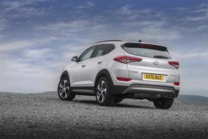 The Tucson is available in two or four wheel drive