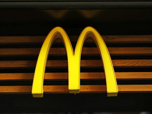 Supporting image for story: McDonald's sign turned down over 'clutter' concern