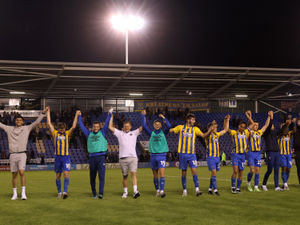 Supporting image for story: Shrewsbury Town’s salute here to stay as Steve Cotterill builds rapport