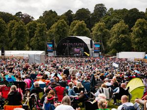 Supporting image for story: Rain fails to dampen spirits as 80s lovers turn out in force for Let's Rock Shrewsbury