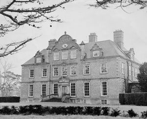 Longnor Hall, the historic stately home near Shrewsbury which Rolling Stone Mick Jagger thinks is 'a lovely place,' reads the caption. It was taken in May 1966. It may have been published initially around then, but the date by the caption is August 2, 1967, (a Wednesday) when the picture was carried with a story in the Shropshire Star starting: 'Rolling Stone Mick Jagger has been househunting in Shropshire. On Saturday, with friend Marianne Faithfull, he looked at one of the best known stately homes in the county, Longnor Hall, seven miles from Shrewsbury, which is on offer at \u00a348,000. Today he told the Shropshire Star: 'I have seen many, many houses. Longnor Hall is certainly a lovely place, but I have not yet made up my mind about it.'... The hall is owned by Kidderminster farmer Mr. A.E. Lawley, of Hexton Farm, Arley...On their visit, Jagger and Miss Faithfull visited The Gaskell Arms at Much Wenlock and the Valley Hotel at Ironbridge.' Shropshire grand mansion, stately home.