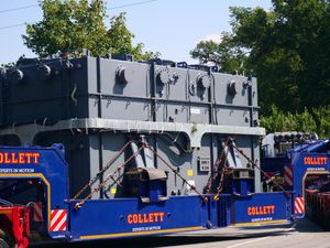 Taken by Stephen Handley at Atcham, as the covoy turned off the old A5