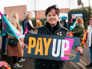 Supporting image for story: 'We need funding': Educators walk out as strike action hits Black Country schools and university