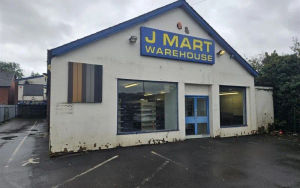 The former J Mart in Craven Arms. Photo: Bond Wolfe Auctions