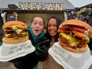 Supporting image for story: Touring vegan market cooks up a plant-based storm in visit to Wolverhampton