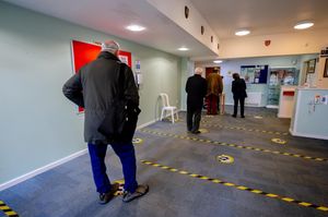 Audley Court, home of Combat Stress in Newport, is up for sale after being used as a vaccination centre during the pandemic
