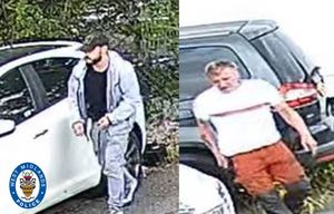West Midlands Police would like to speak to these men in connection to a vehicle theft in Walsall