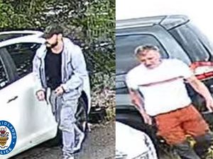 Supporting image for story: Police want to speak to these men about the recent theft of a vehicle