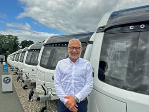 Paul Simpson, Salop Leisure’s associate director for touring caravan and motorhome sales.