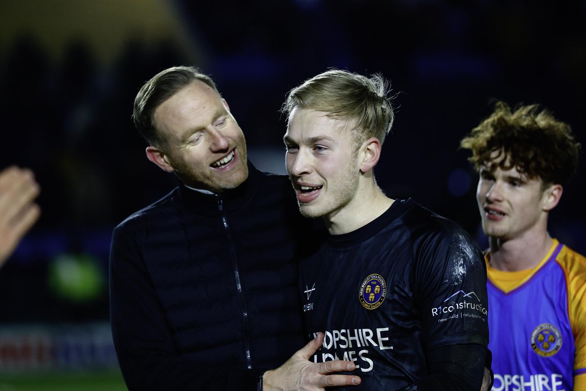 A dominant character - Gavin Cowan hails impact of Shrewsbury Town goalkeeper Matt Cox A dominant character - Gavin Cowan hails impact of Shrewsbury Town goalkeeper Matt Cox