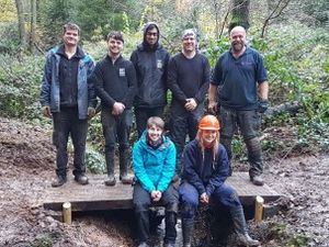 Supporting image for story: Black Country wildlife trust trains new staff in 'successful' conservation scheme