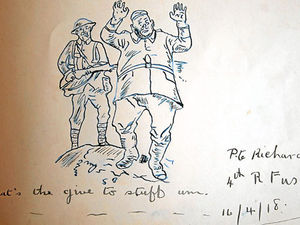 Supporting image for story: Scrapbook from the trenches