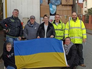 Supporting image for story: Collection totals 270 pallets for Ukraine