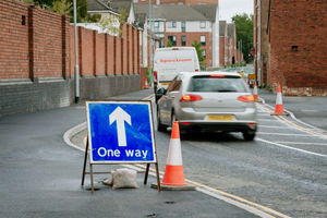 The new link road in Kidderminster