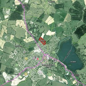 Shropshire Homes want to build 40 homes on land to the east of Teal Drive in Ellesmere. Picture: Shropshire Homes