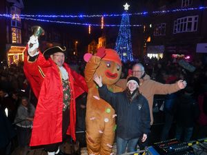 Supporting image for story: Watch: Christmas is here as hundreds turn out for Market Drayton lights switch-on