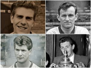 Clockwise from top left: Bobby Mason, Jimmy Murray, Gerry Mannion and Des Horne